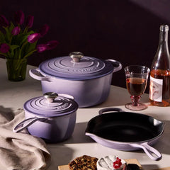 Signature Enameled Cast Iron 5-Piece Cookware Set