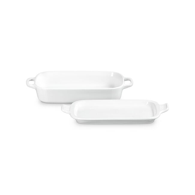 Rectangular Dish with Platter Lid