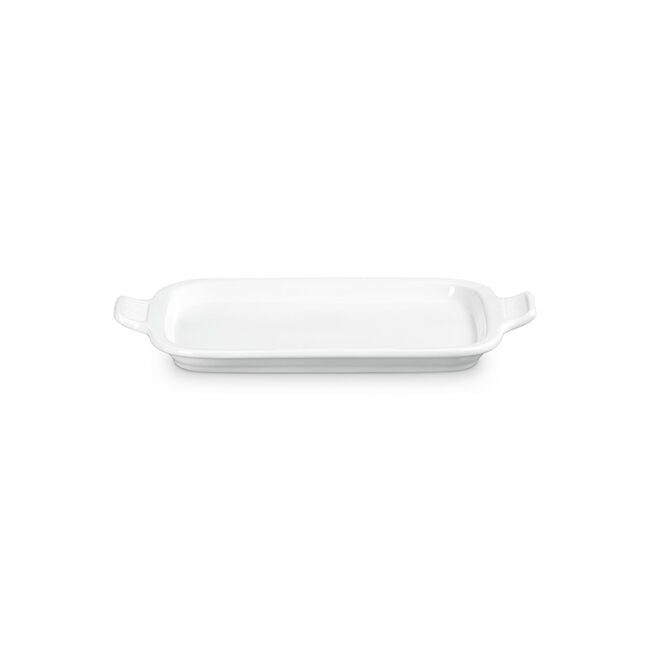 Rectangular Dish with Platter LidWhite