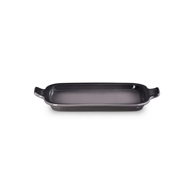 Rectangular Dish with Platter LidOyster