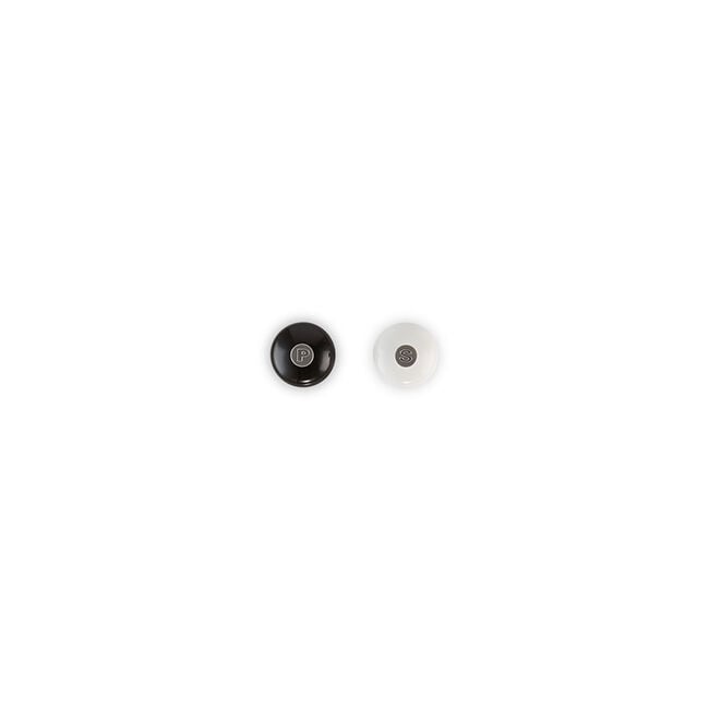 Acrylic Classic Salt and Pepper Mill SetBlack and White