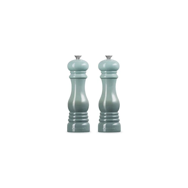 Acrylic Classic Salt and Pepper Mill SetSea Salt
