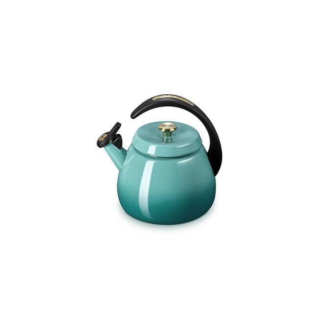 Signature Cloche Kettle with Gold KnobRiviera