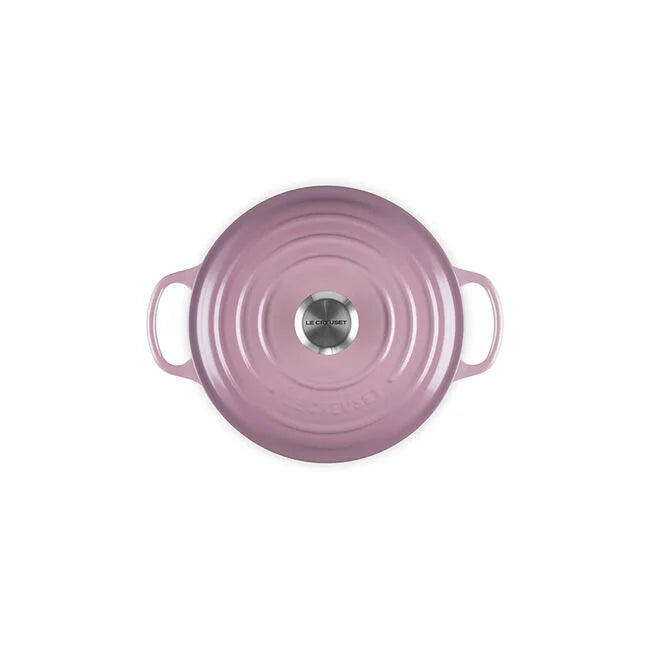Signature Wide Round OvenMauve Pink