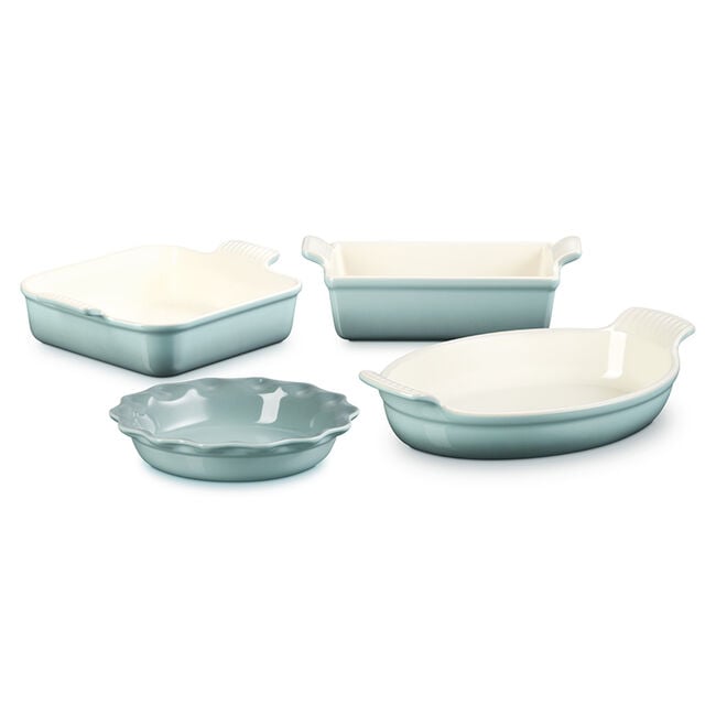 Heritage 4-Piece Bakeware Essentials SetSea Salt