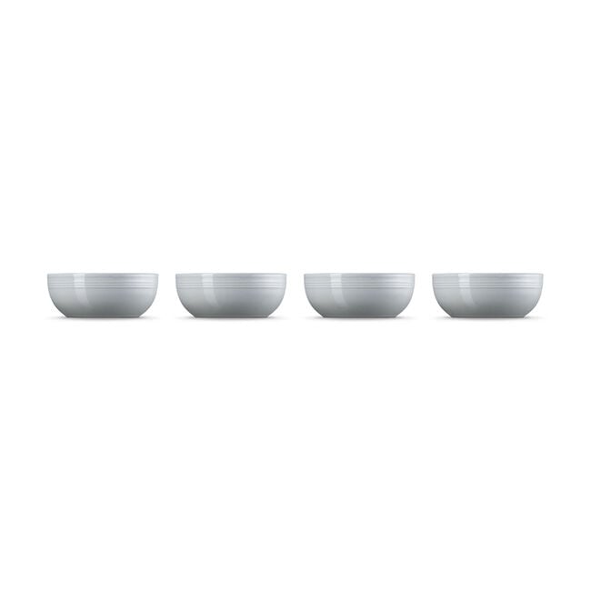 San Francisco Soup Bowls, Set of 4French Grey