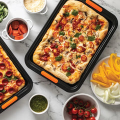 Non-stick Metal Bakeware 2-Piece Sheet Pan Set