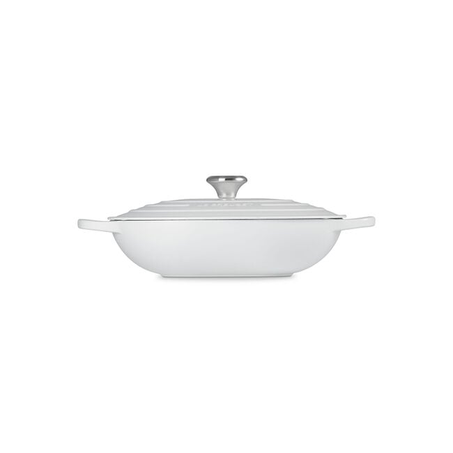 Signature Oval CasseroleMatte White