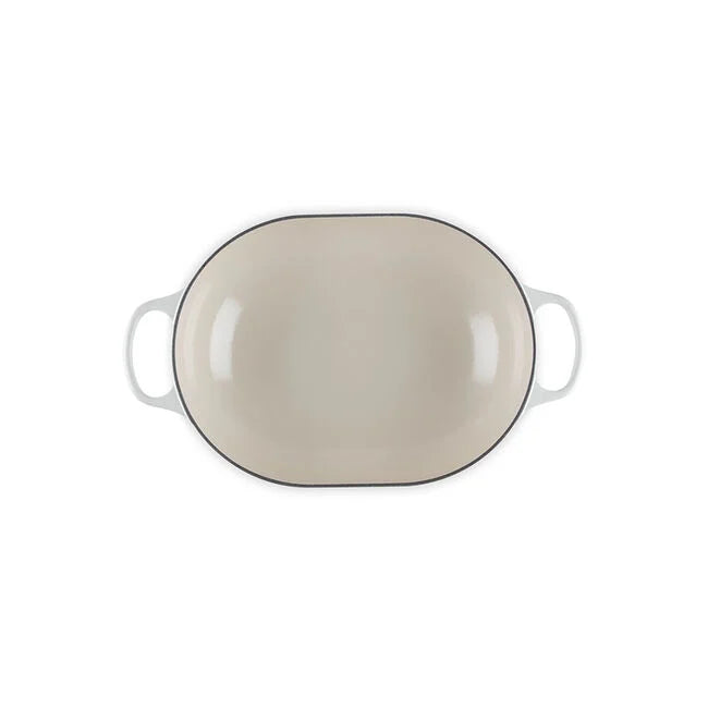 Signature Oval CasseroleMatte White