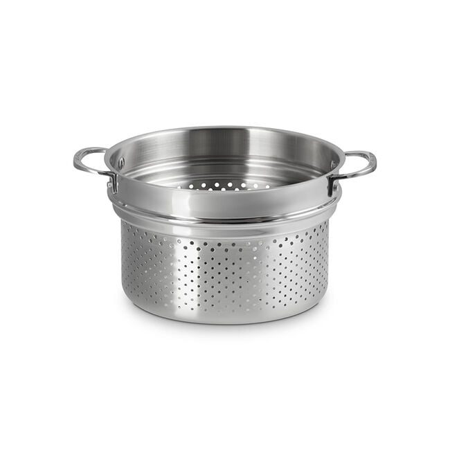 Signature Stainless Steel Stockpot with Colander Insert