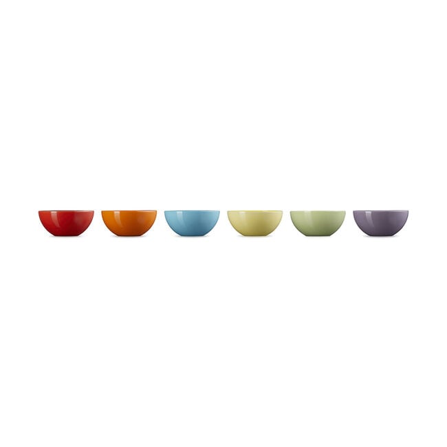 Vancouver Rainbow Snack Bowl, Set of 6