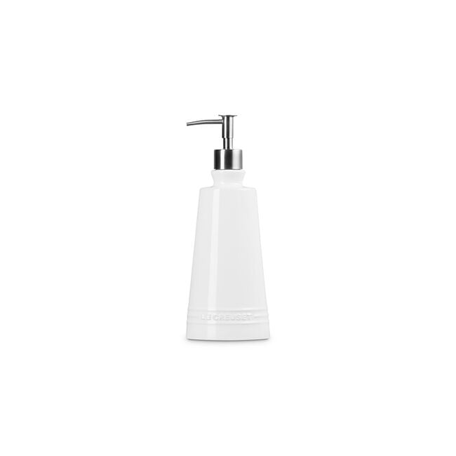 Stoneware Signature Soap DispenserWhite