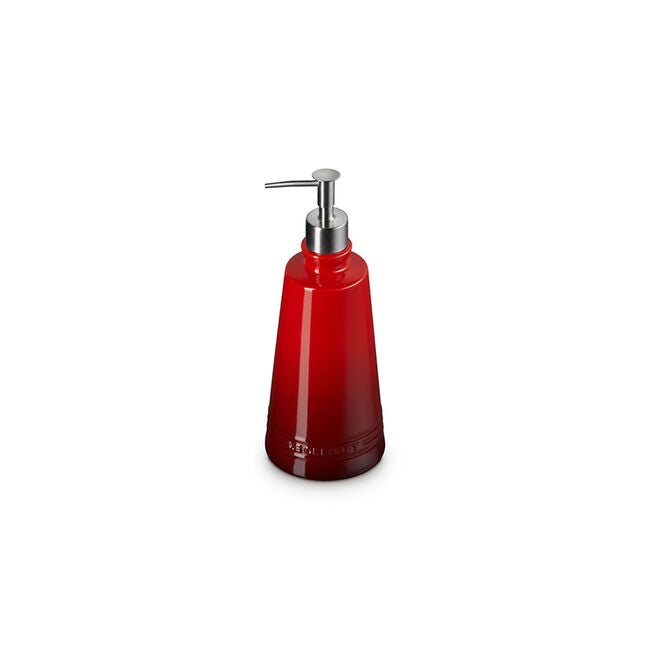 Stoneware Signature Soap DispenserCerise