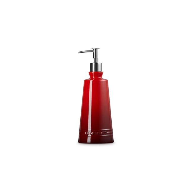 Stoneware Signature Soap DispenserCerise