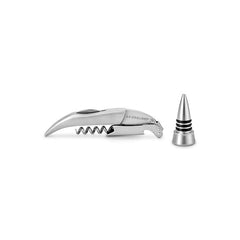 Stainless Steel One-Step Waiter’s Friend and Stopper Set ​