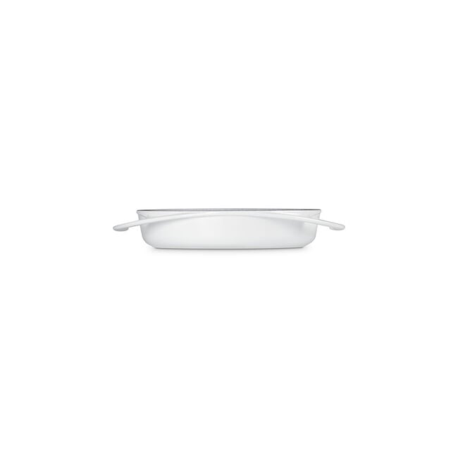 Traditional Round Tarte Tatin DishWhite