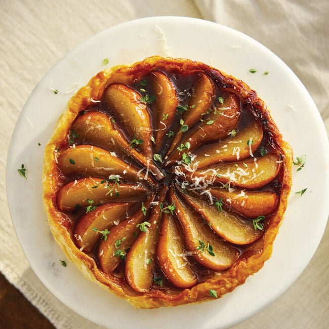 Traditional Round Tarte Tatin DishFlame