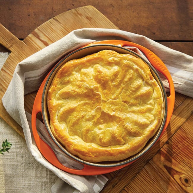 Traditional Round Tarte Tatin Dish