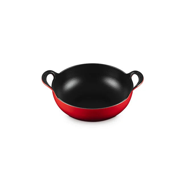 Traditional Round Balti DishCerise