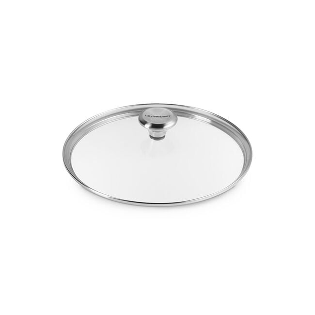 Glass Lid with Stainless Steel Knob