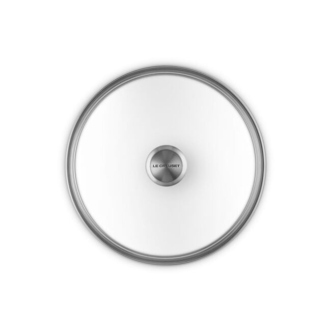 Glass Lid with Stainless Steel Knob