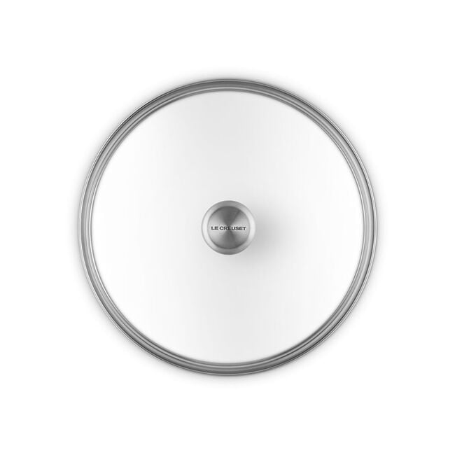 Glass Lid with Stainless Steel Knob