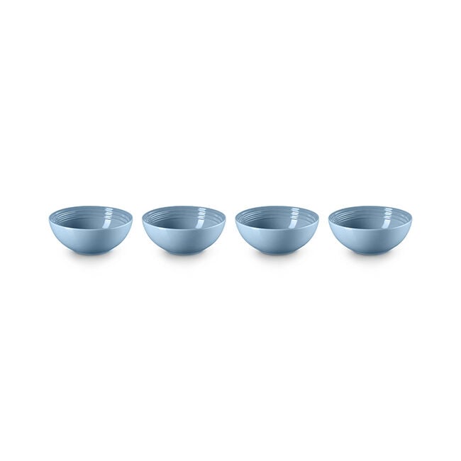 Vancouver Cereal Bowls, Set of 4Chambray