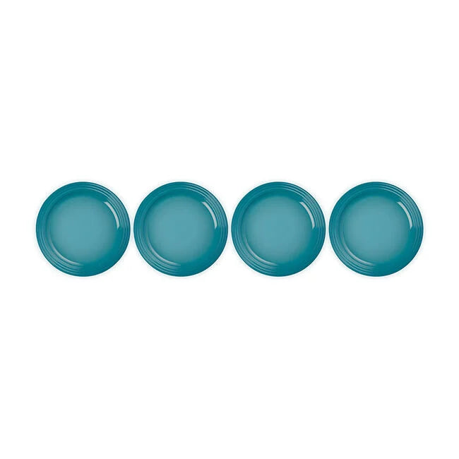 Vancouver Dinner Plates, Set of 4Caribbean