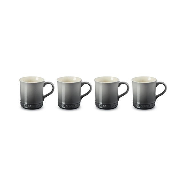 Vancouver Mugs, Set of 4Oyster