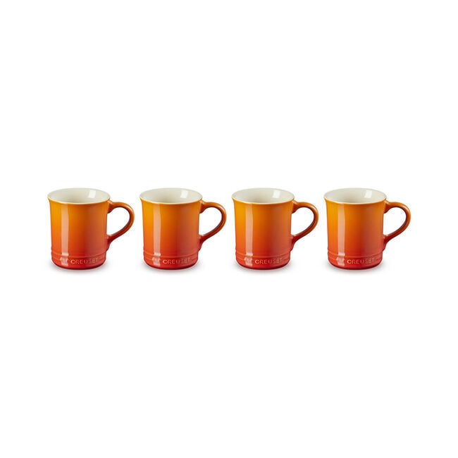 Vancouver Mugs, Set of 4Flame