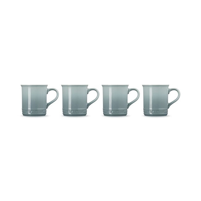 Vancouver Mugs, Set of 4Sea Salt