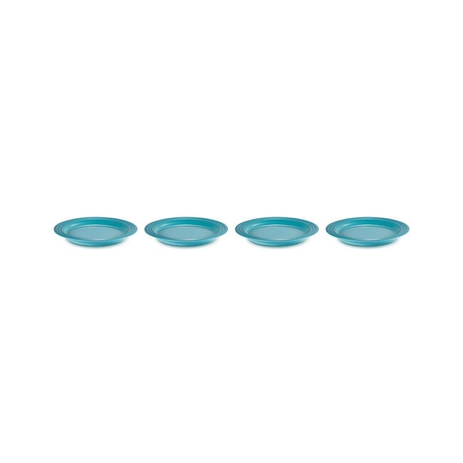 Vancouver Salad Plates, Set of 4Caribbean