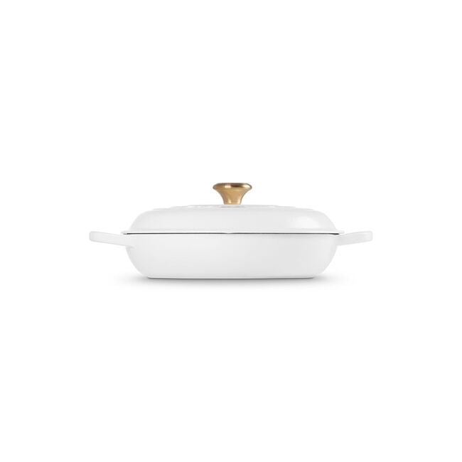 Signature Braiser with Gold Knob