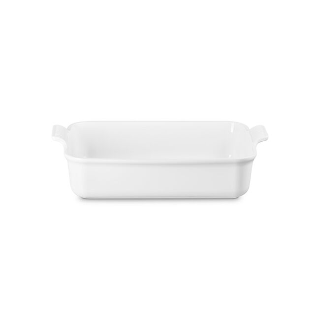 Heritage Deep Rectangular Lasagna DishWhite