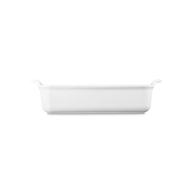 Heritage Deep Rectangular Lasagna DishWhite