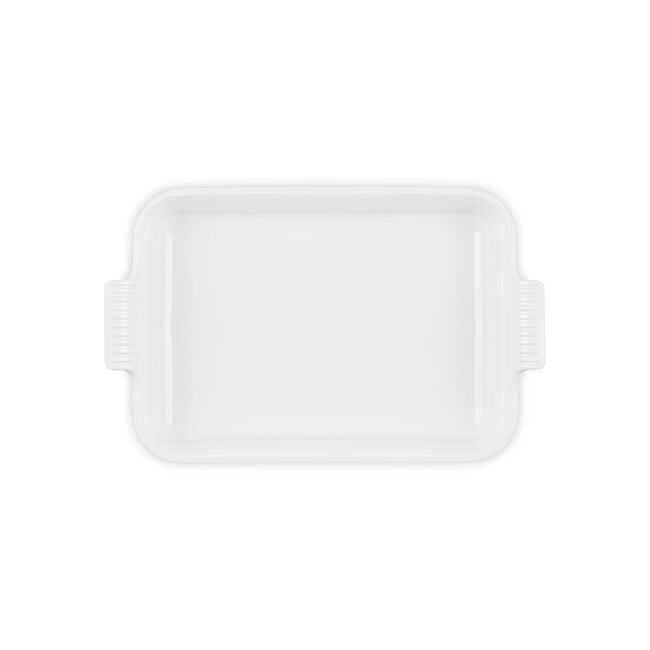 Heritage Deep Rectangular Lasagna DishWhite