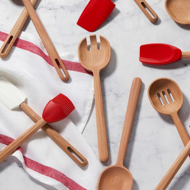Signature Wood Serving Fork