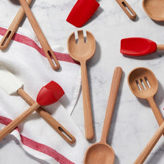 Signature Wood Serving Fork